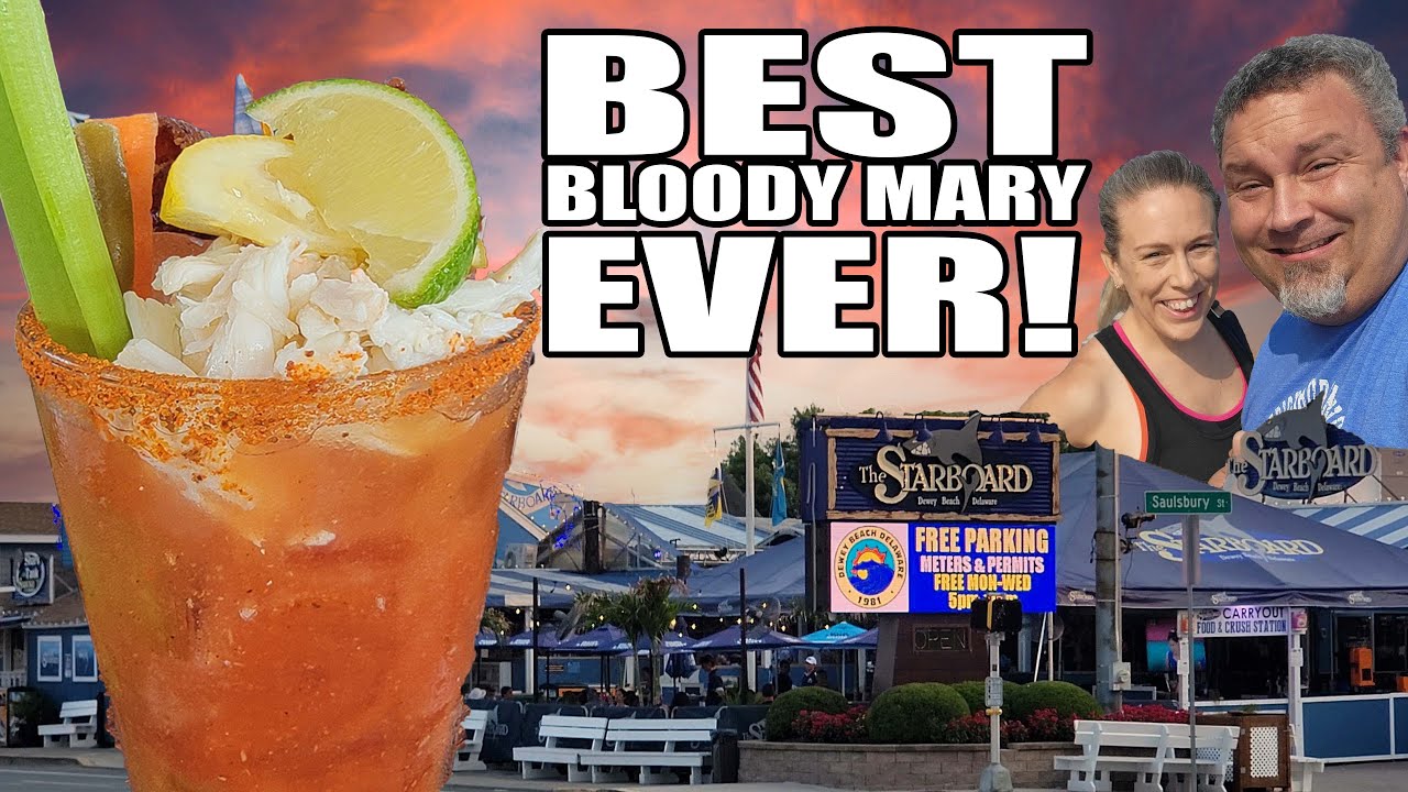 The Starboard || Dewey Beach Delaware || Restaurant Review || Beach Vlog 2021