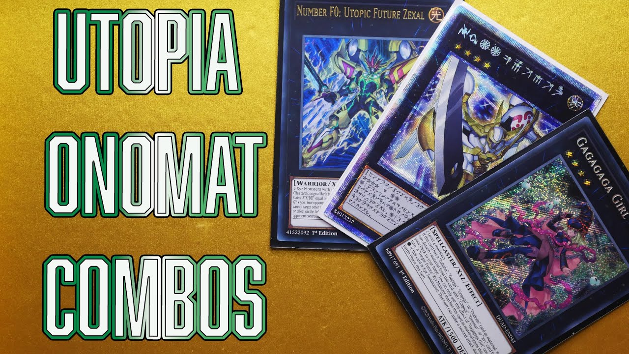 Yu-Gi-Oh! Utopia Onomat Combo Guide
