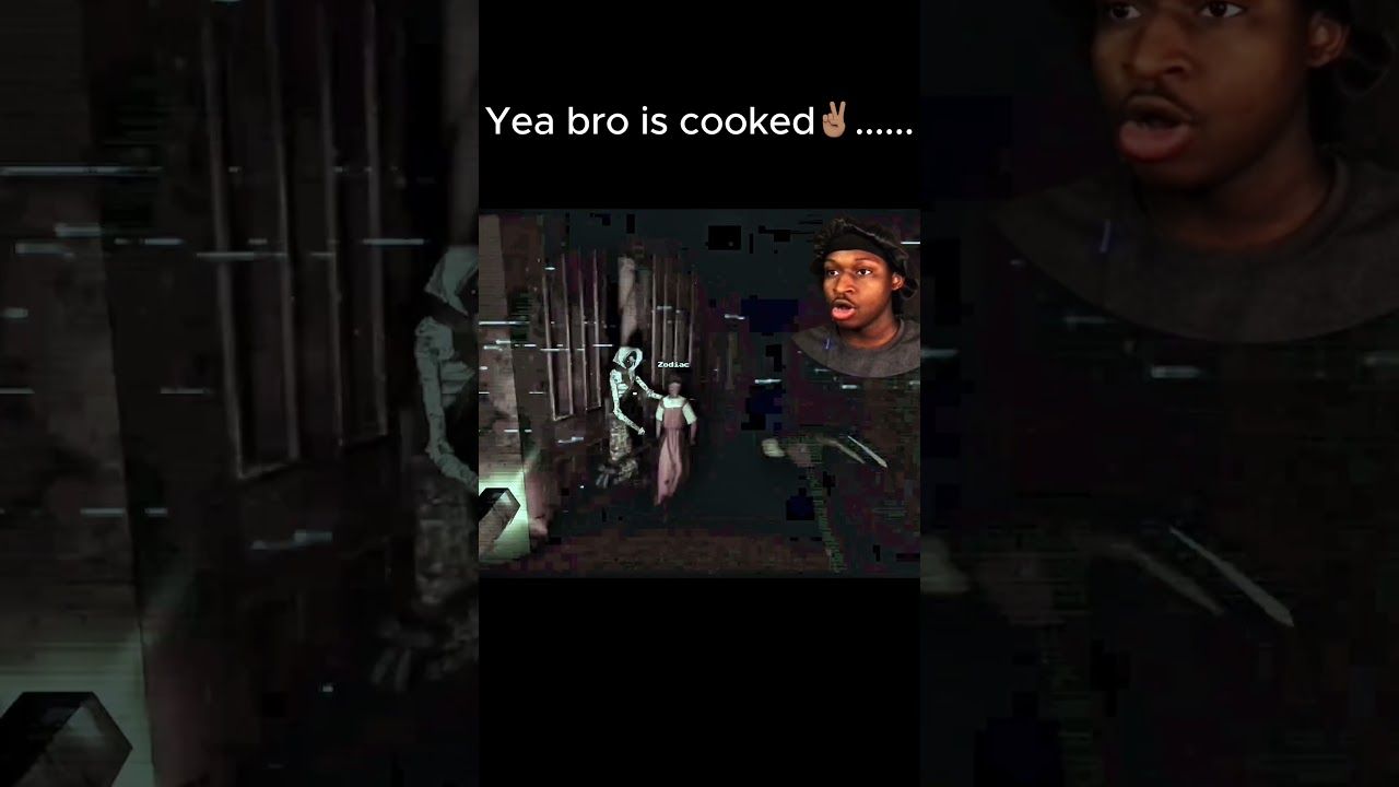 WHEN PLAYING A HORROR GAME GOES WRONG!! #horrorgame #funnystreammoments #gaming #robloxjumpscare