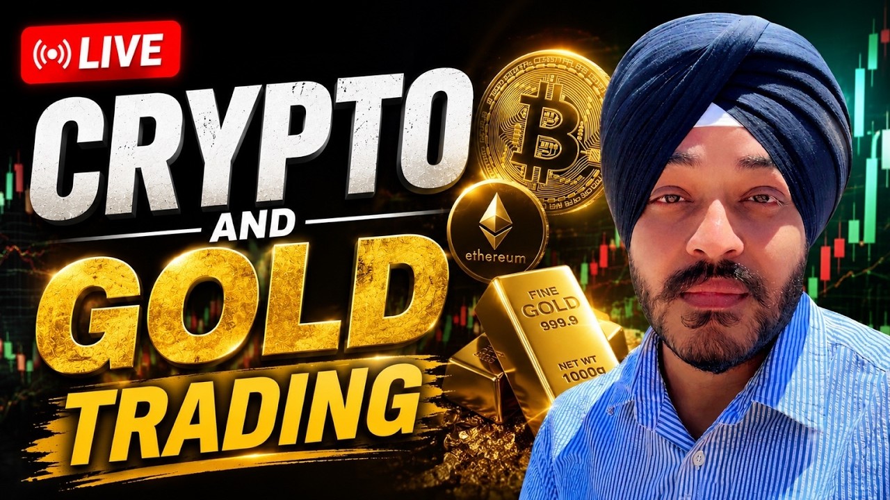 🔴CRYPTO & GOLD LIVE ANALYSIS || 10  AUG ||  #livetrading #live #youtubelive #cryptotrading #gold