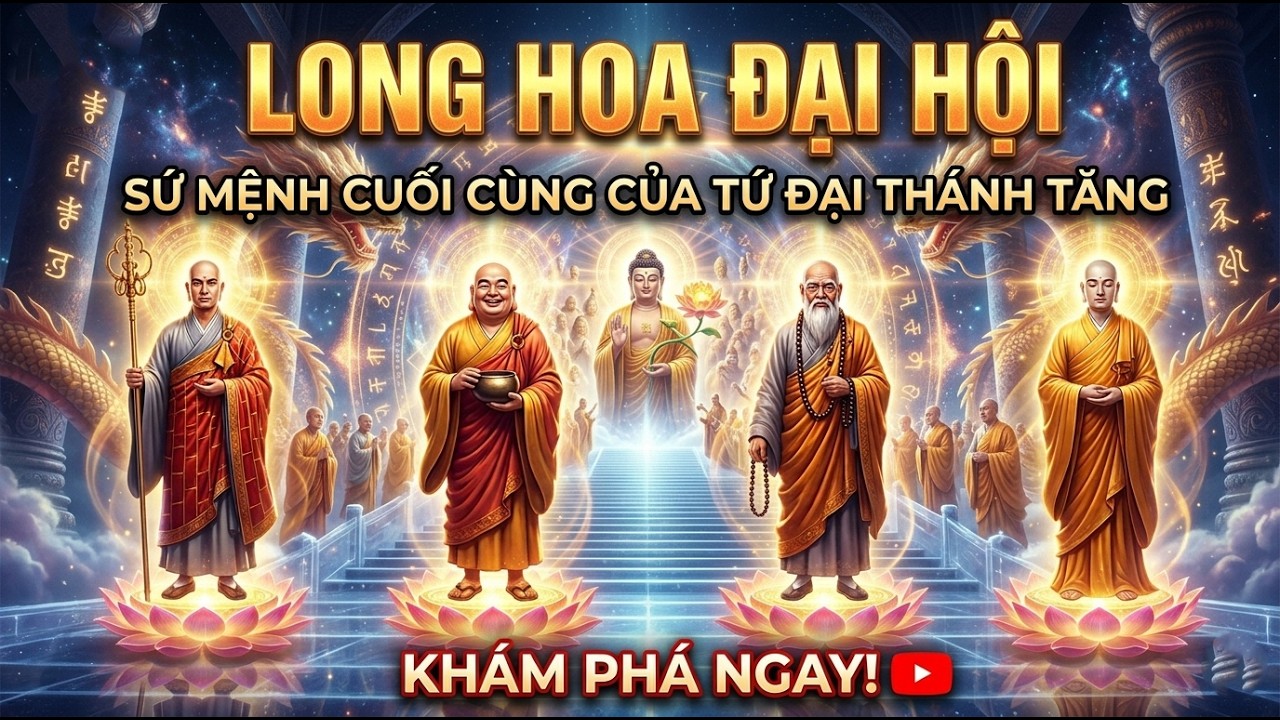 The Long Hoa Grand Assembly and the final mission of the Four Great Holy Monks