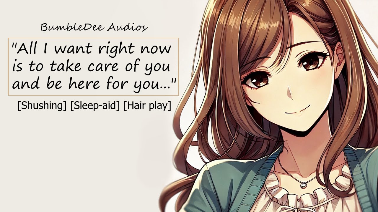 [ASMR] Everything is going to be okay [Comfort] [Shushing] [Sleep-aid] [Hair play]