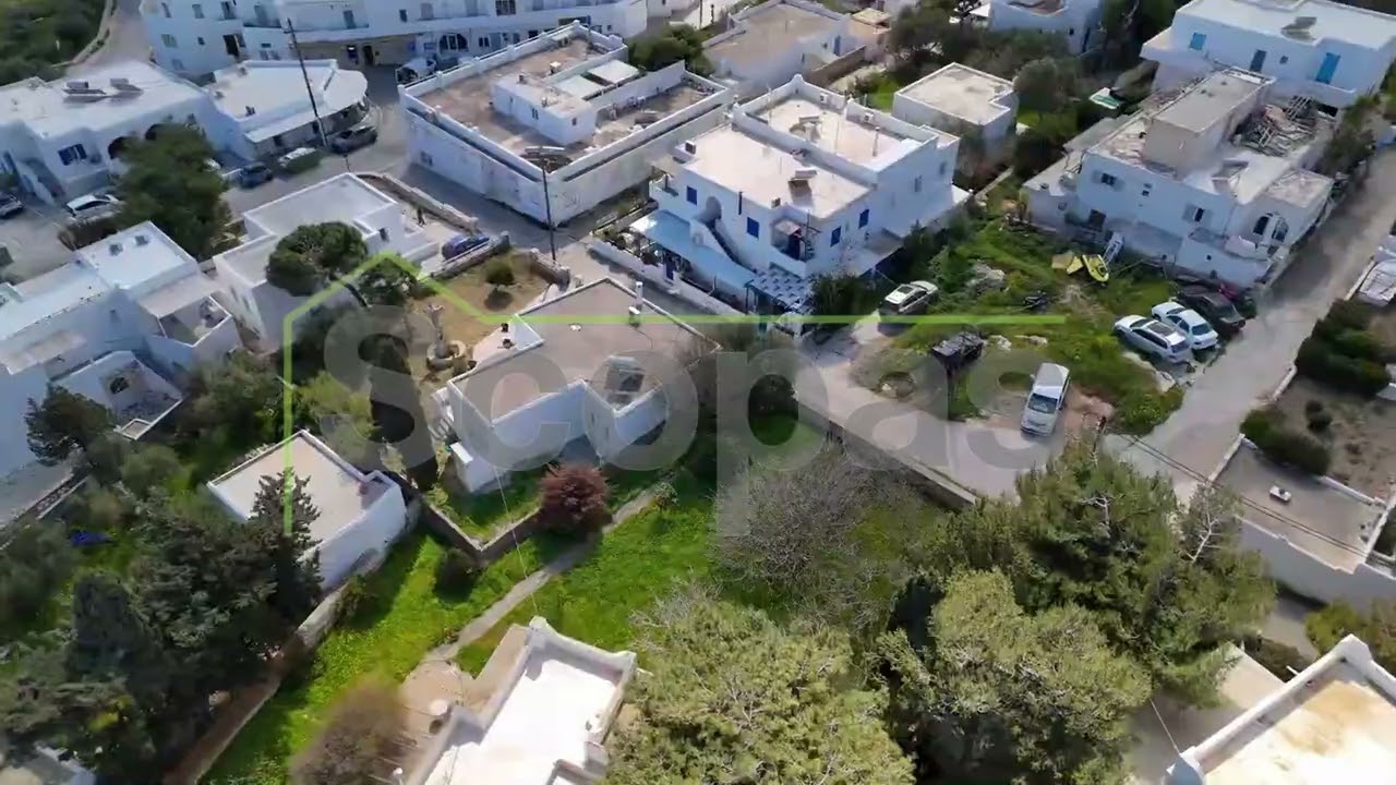 Scopas: C705 Land of 434m2 for sale in Dryos, Paros island, Greece.