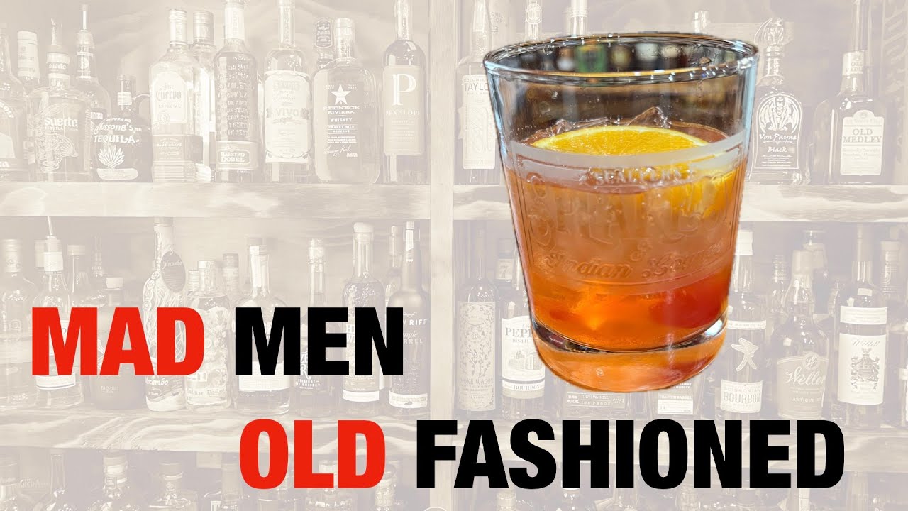Don Draper's Old Fashioned from Mad Men #cocktailreviews #cocktailrecipe #cocktailreview
