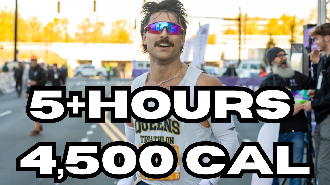 Full Day of Training + Eating as a College Triathlete