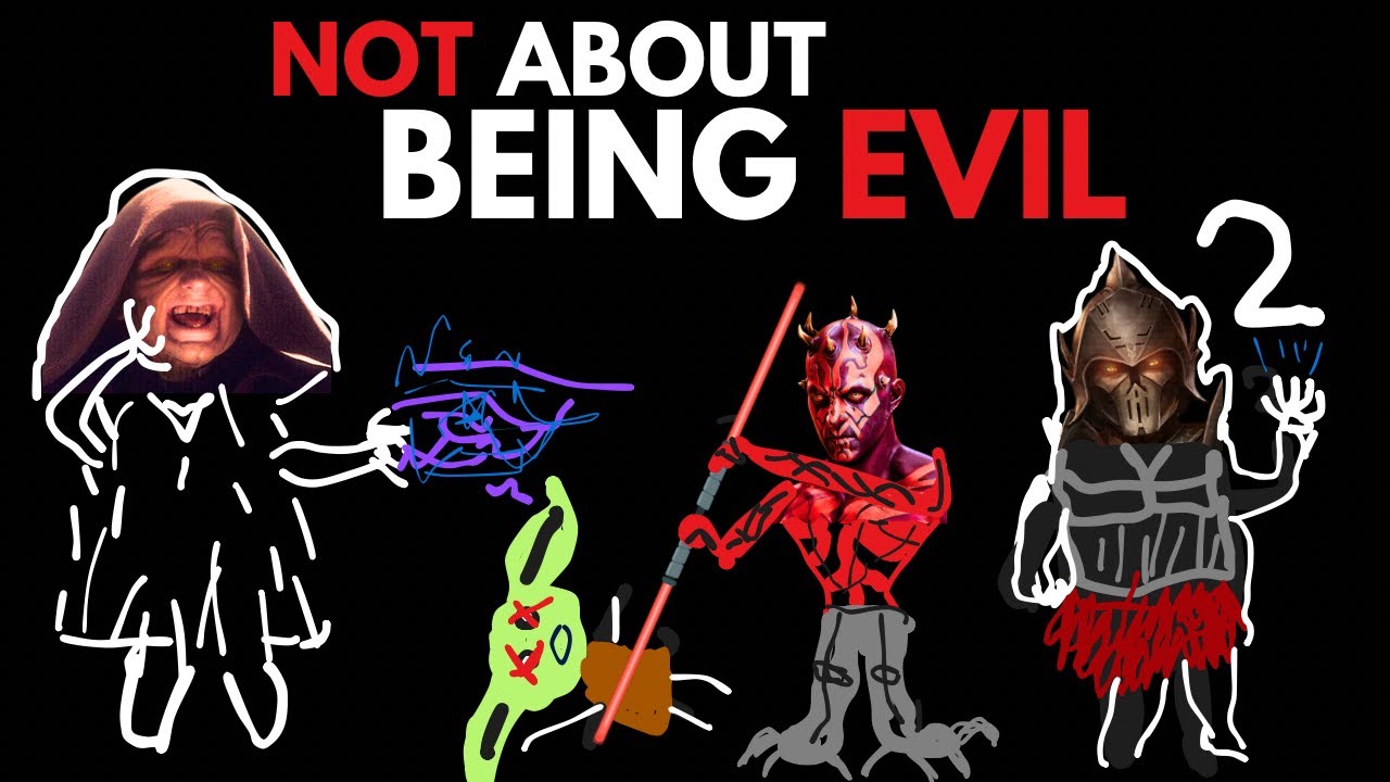 SITH PHILOSOPHY is NOT what you think it is and here's why