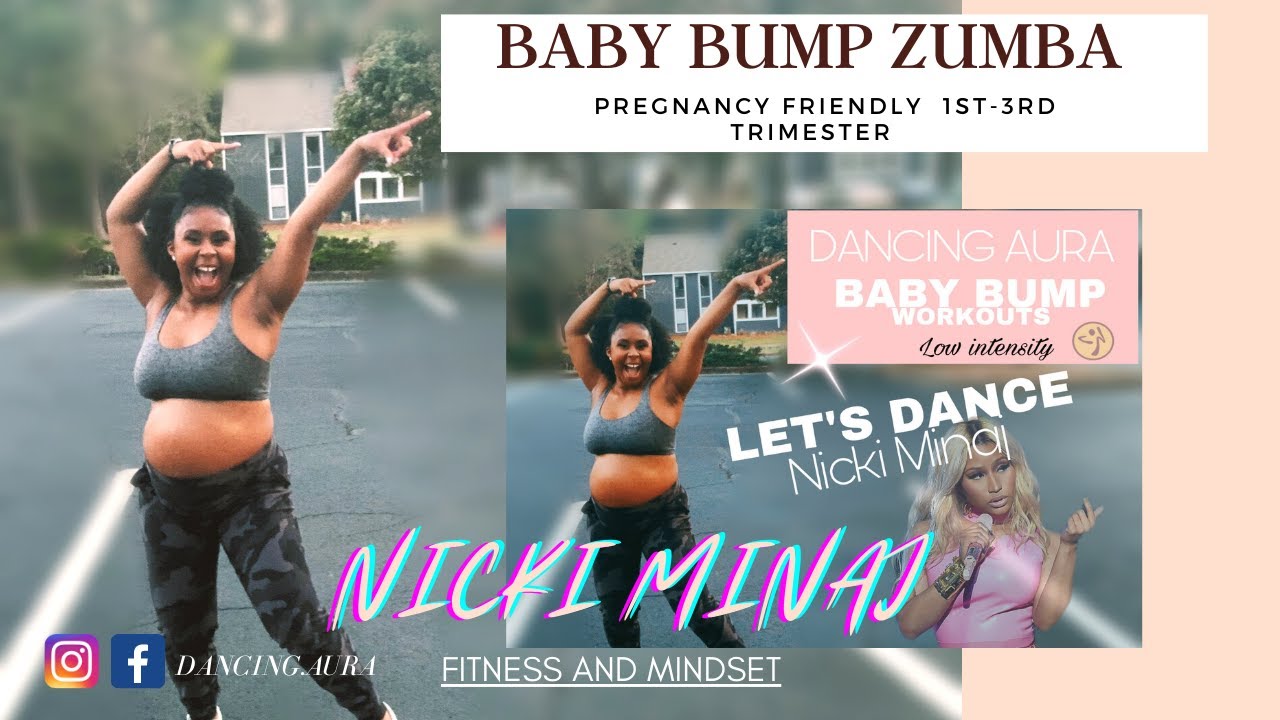 Pregnancy Zumba (Baby Bump Zumba Workout)- Nicki Minaj