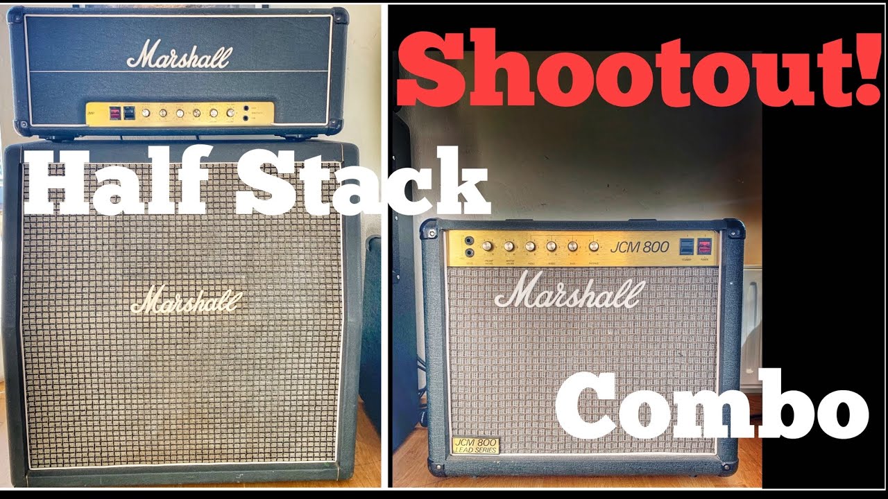 Marshall COMBO vs HALF STACK Comparison
