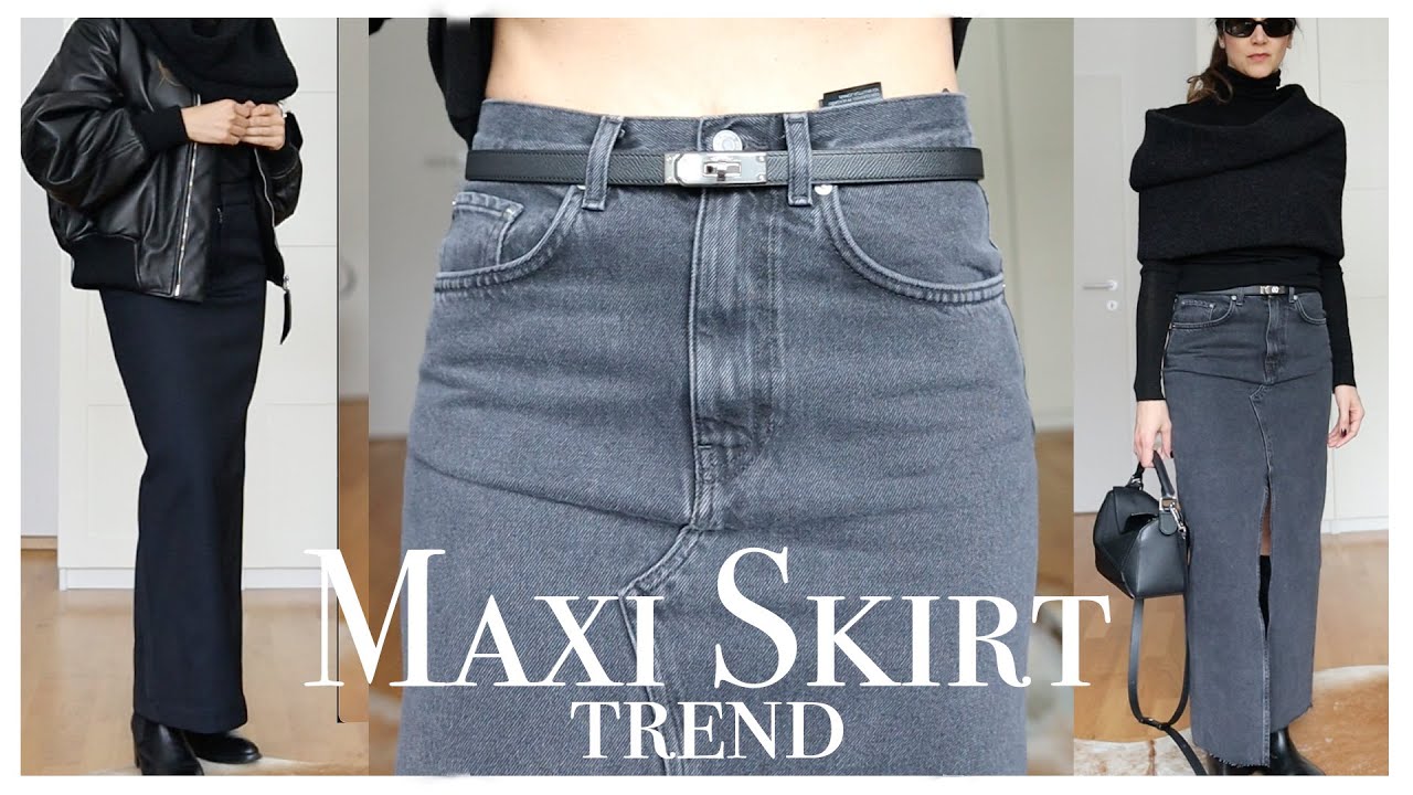 & Other Stories and Raey Haul | Maxi Skirt Styling
