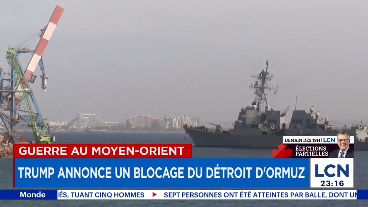 D&eacute;troit d&rsquo;Ormuz: les &Eacute;tats-Unis vont bloquer tous les navires