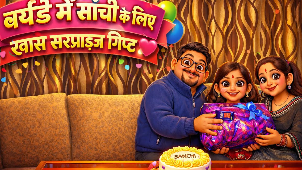 साँची के बर्थडे मैं साँची को दिया जो साँची को चाहिए था ❤️छोटी छोटी ख़ुशियों मैं ख़ुश हो जाते है ❤️