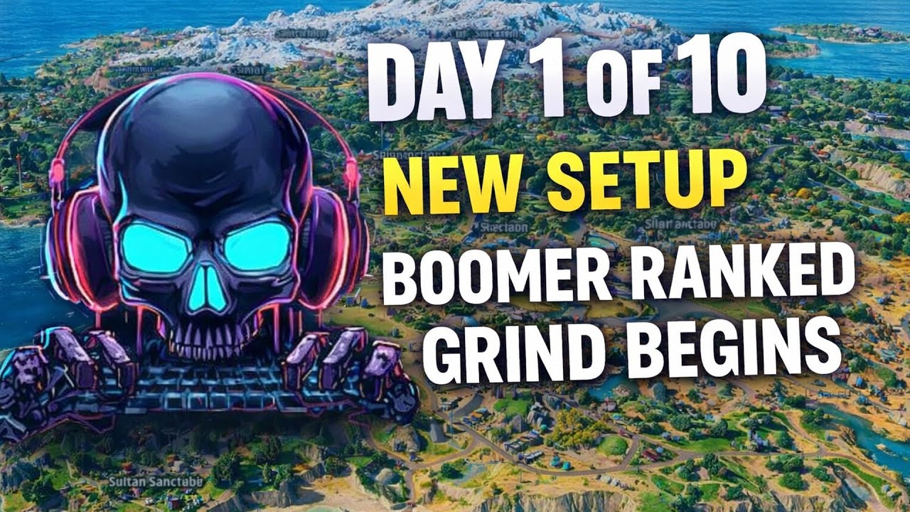 Day 1 of 10 – New Setup, Boomer Ranked Grind Begins