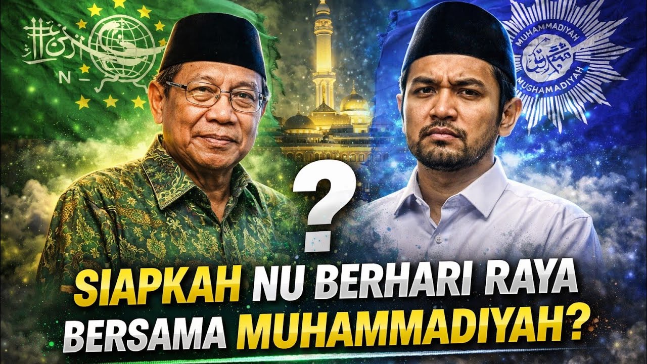 Siapkah NU  Berhari Raya Sama Dengan Muhamadiyah ?