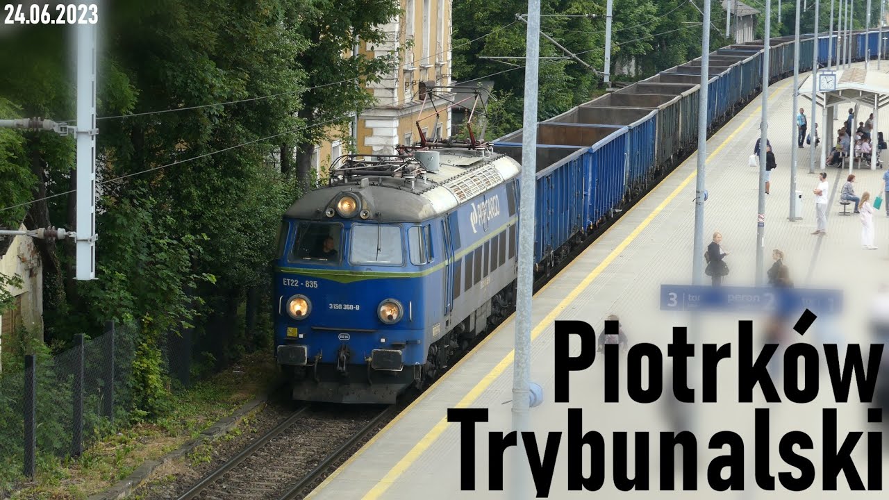 Pociągi na stacji Piotrków Trybunalski │ 24.06.2023