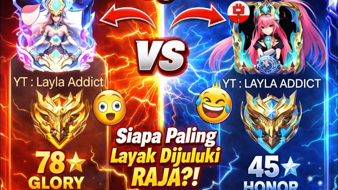 Duet Layla Paling Panas! 78⭐ Mythical Glory vs 45⭐ – Endingnya GAK NYANGKA!
