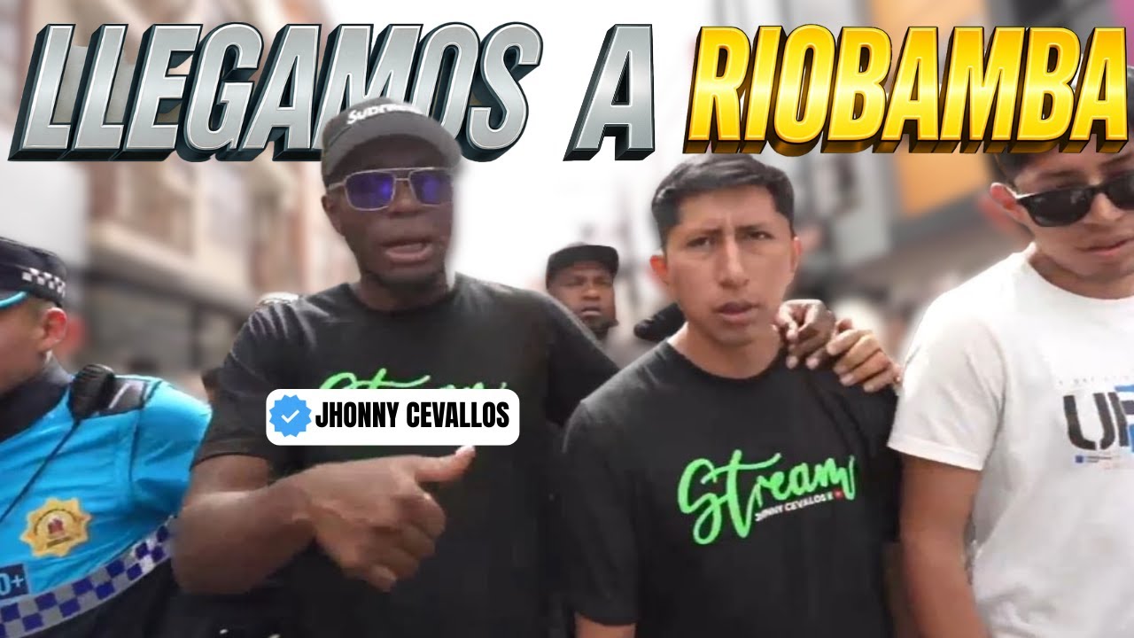 LLEGAMOS A RIOBAMBA PARA RESCATAR Y AYUDAR | JHONNY CEVALLOS