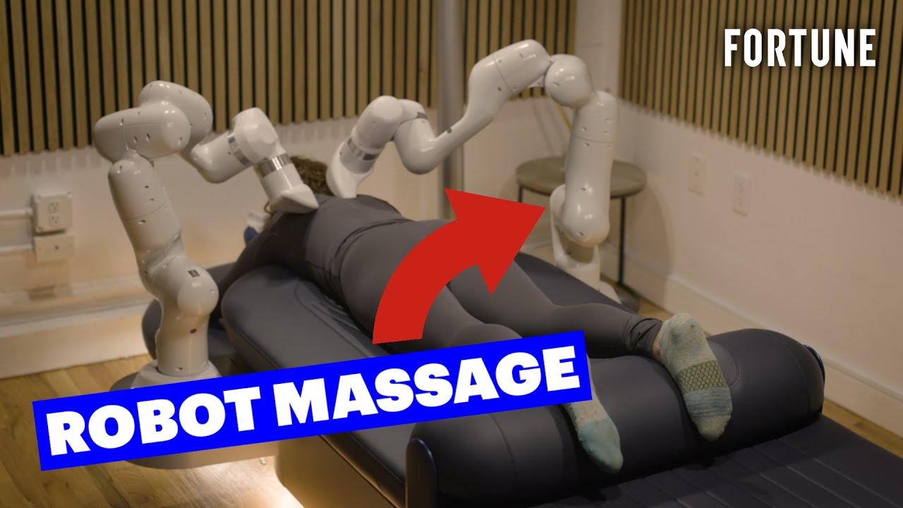 We Tried A $60 Massage Done By AI Robots - It Felt Surprisingly Human