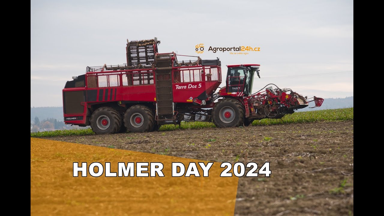 Na Holmer Day se představila nejmodernější technika na aplikaci hnojiv a sklizeň řepy
