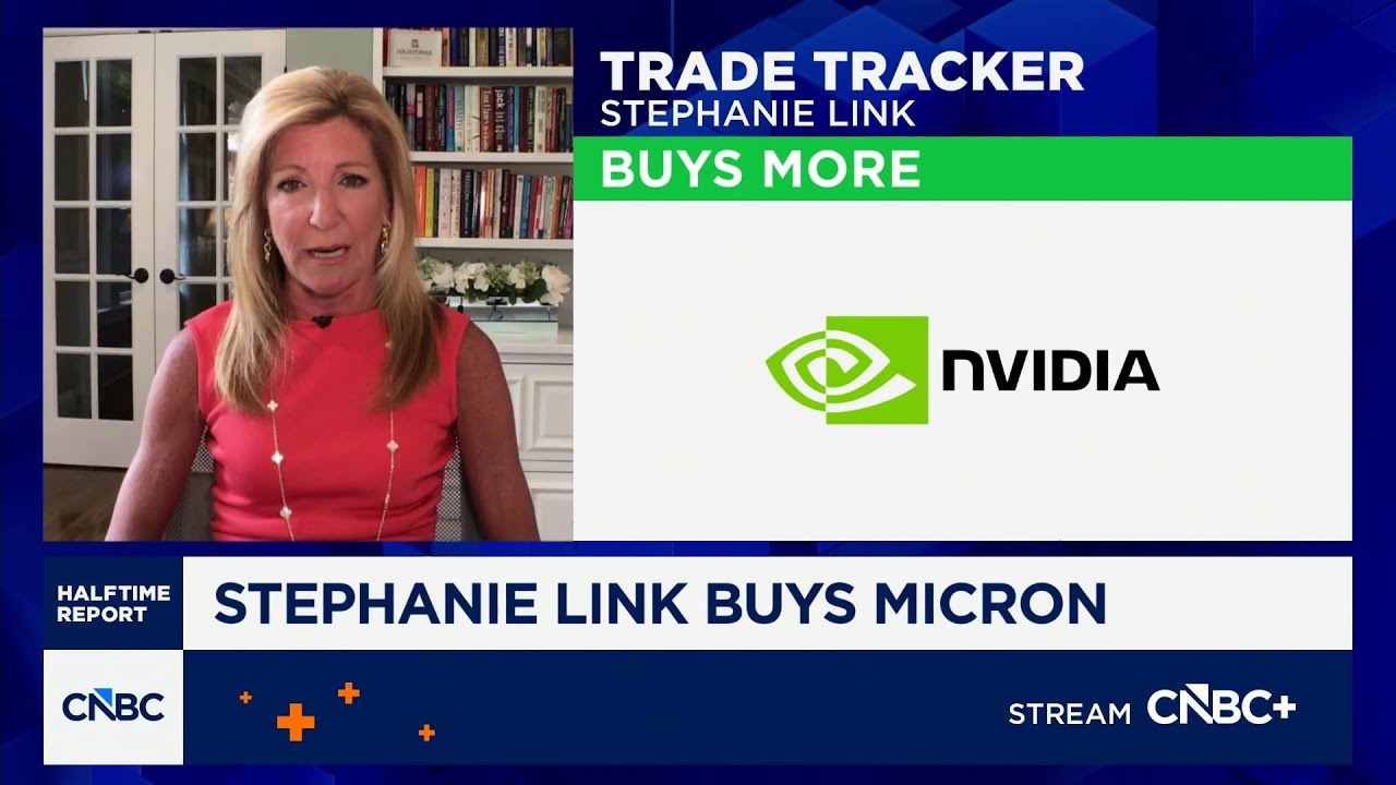 Трейд-трекер: Стефани Линк покупает Micron и другие акции Nvidia