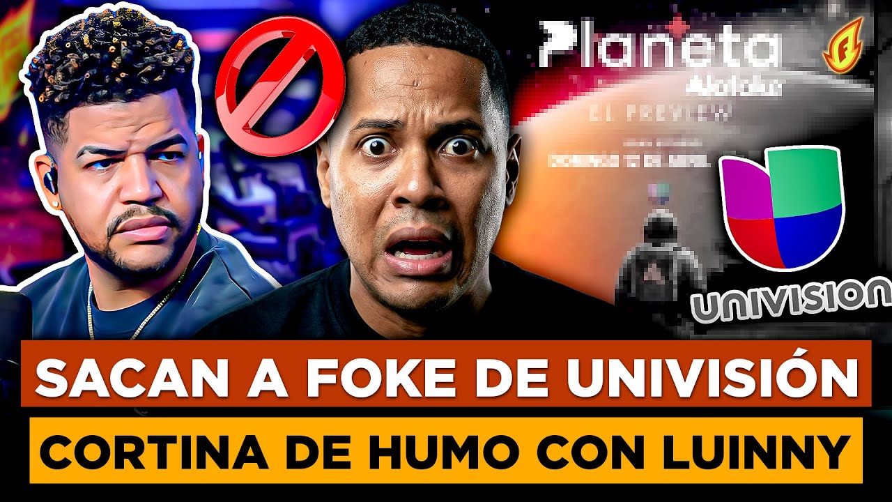 ALOFOKE USA A LUINNY COMO CORTINA DE HUMO PARA OCULTAR QUE UNIVISI&Oacute;N LO BOT&Oacute; POR MALTRATAR LA CADENA