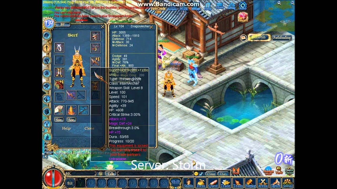 Conquer Online - My Accounts