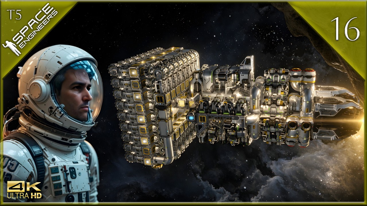 👨‍🚀⛏️MINERA y COMBATE PROTOTECH👨‍🚀⛏️ ||Space Engineers T5#16|| Gameplay Español [DIRECTO 4K]