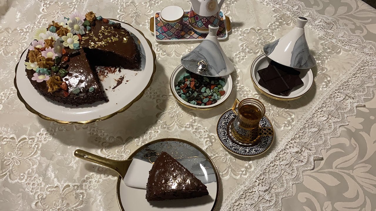كيكة الشكلاطة بابسط طريقة والذوق!! خرافي# cake au chocolat