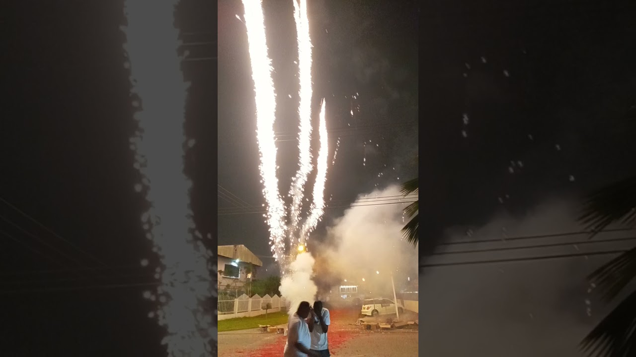 Firework accident in Suriname