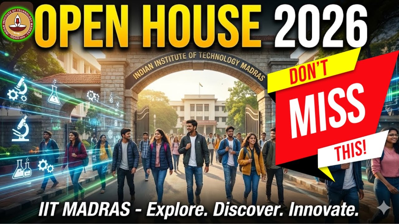 𝐈𝐈𝐓 𝐌𝐚𝐝𝐫𝐚𝐬 𝐈𝐧𝐯𝐢𝐭𝐞𝐬 𝐏𝐮𝐛𝐥𝐢𝐜! | 𝐎𝐩𝐞𝐧 𝐇𝐨𝐮𝐬𝐞 𝟐𝟎𝟐𝟔 𝐅𝐮𝐥𝐥 𝐃𝐞𝐭𝐚𝐢𝐥𝐬 | 𝐕𝐢𝐬𝐢𝐭 𝐈𝐈𝐓 𝐟𝐨𝐫 𝐅𝐫𝐞𝐞