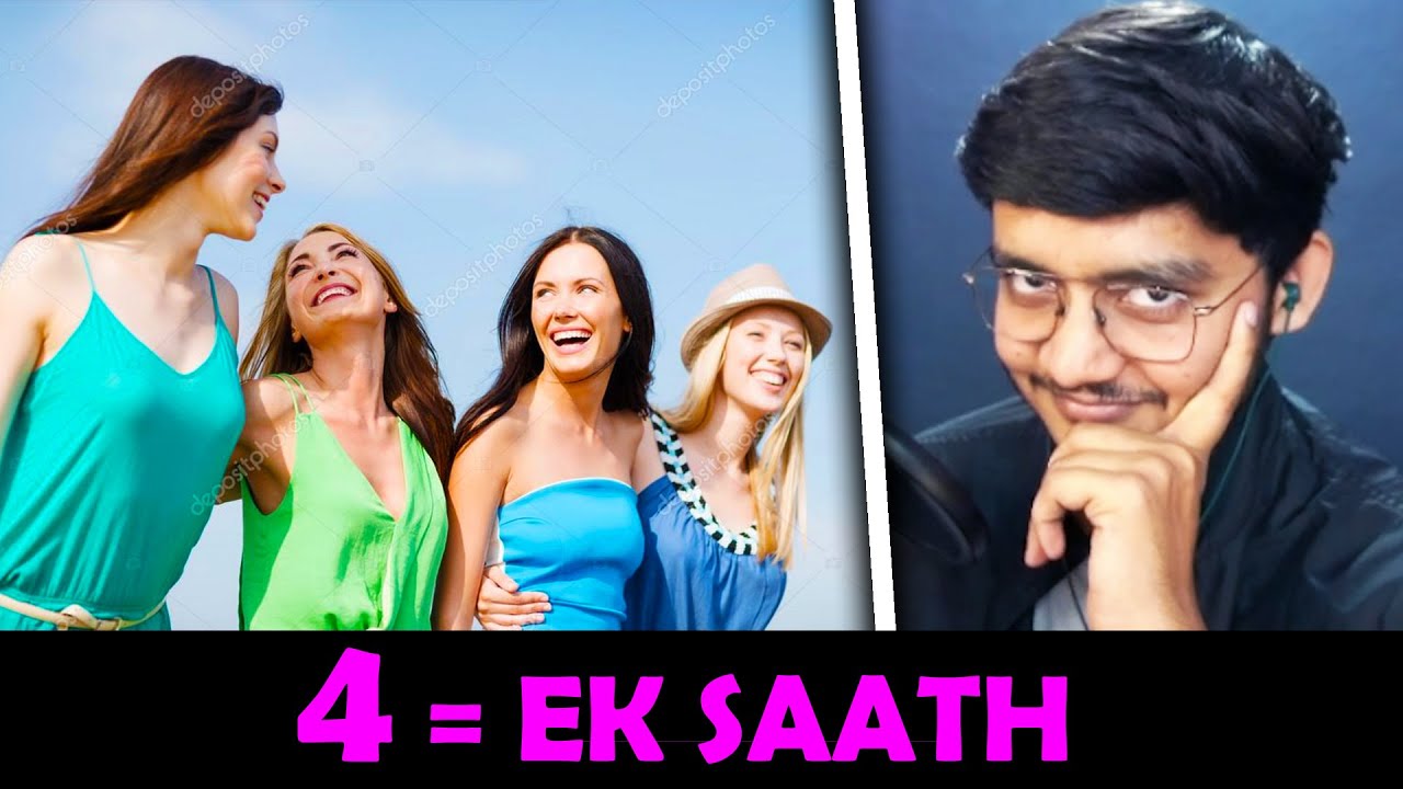 This Guy has 4 Girlfriends... all at once 😜😂 *ultra Playboy*
