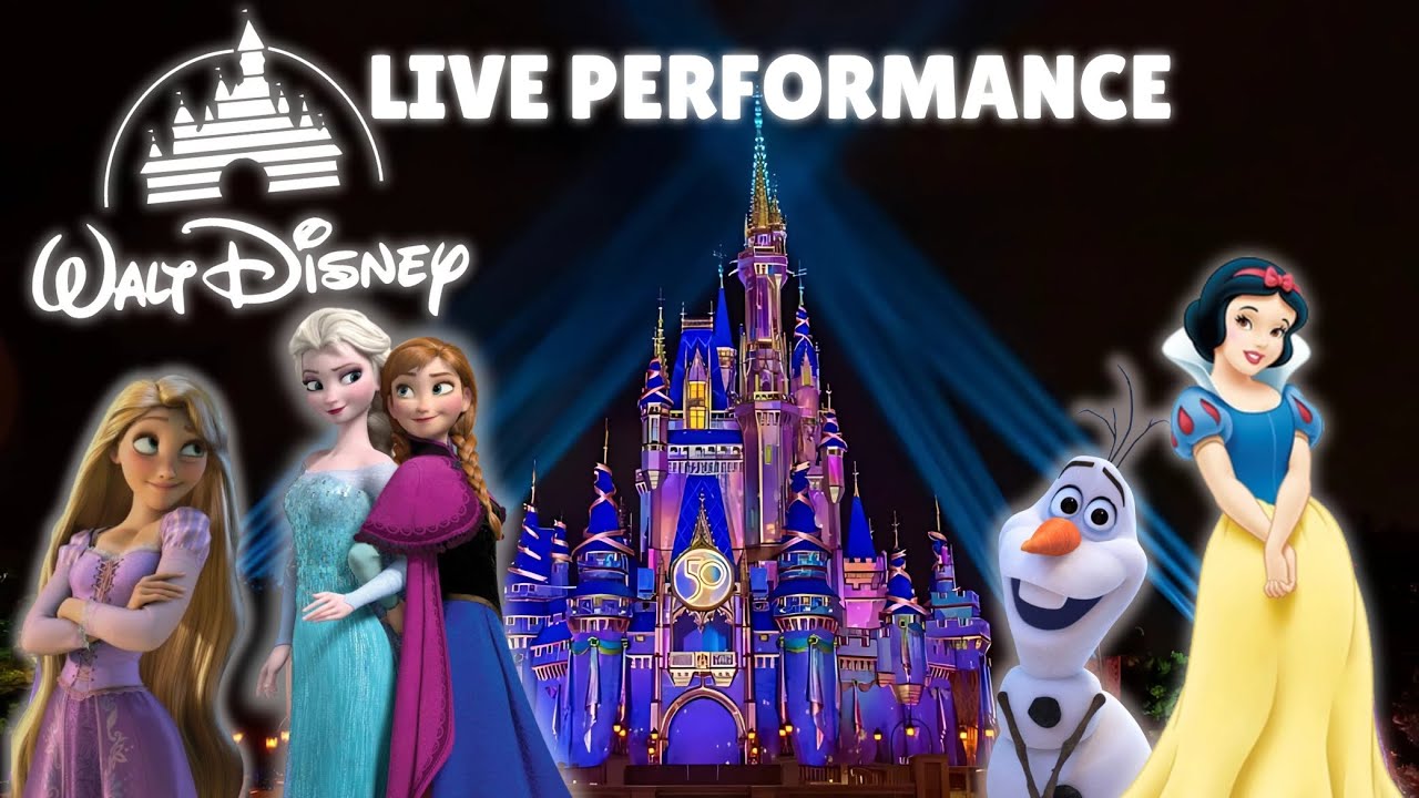 WALT DISNEY WORLD ORLANDO FLORIDA | Magic Kingdom Orlando Florida | All Characters Live Performance