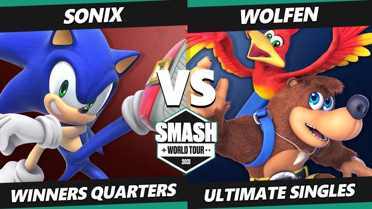 SWT CASO Online Qualifier Match - Sonix (Sonic) Vs. Wolfen (Banjo Kazooie) SSBU Ultimate Tournament