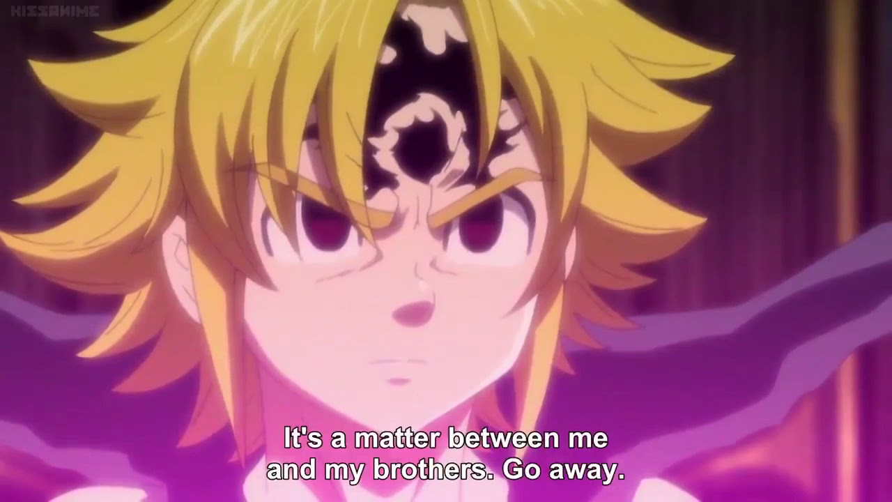 meliodas vs zeldris and estarossa fighting over Elizabeth
