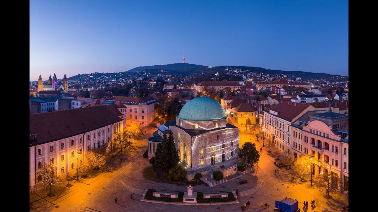 Pécs, a mediterrán hangulatok városa – Madártávlatból 🦅