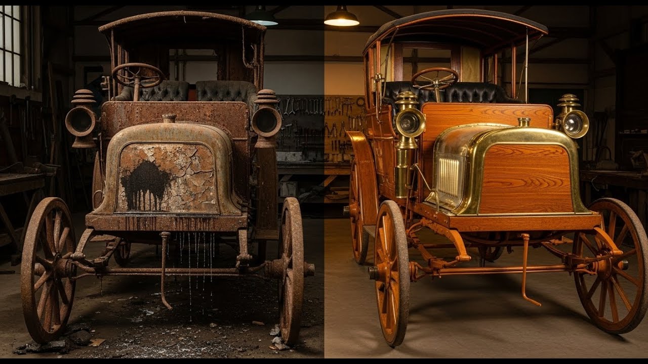 (UNEXPECTED) Restoration of America's First Car - 1893 Duryea Motor Wagon