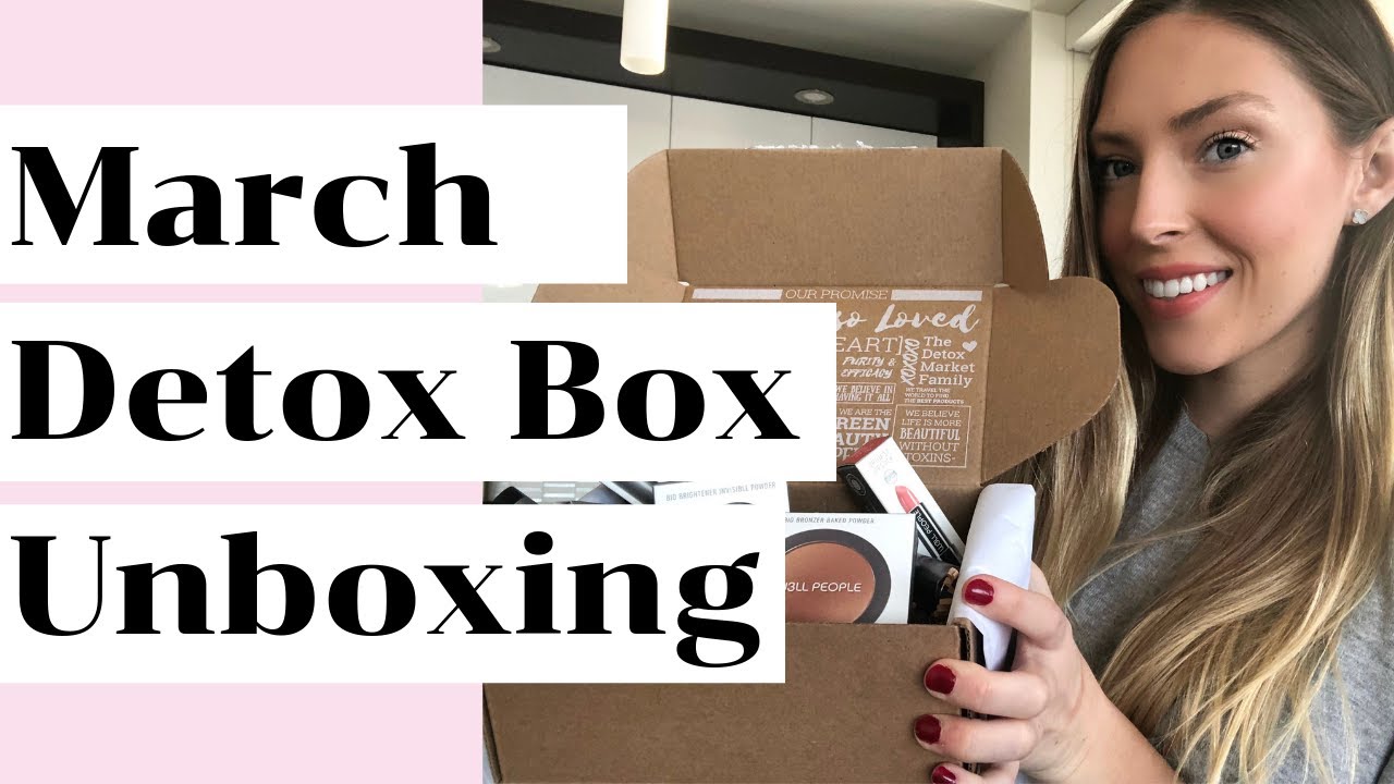 DETOX MARKET UNBOXING | W3LL People | #cleanbeauty #wellpeople