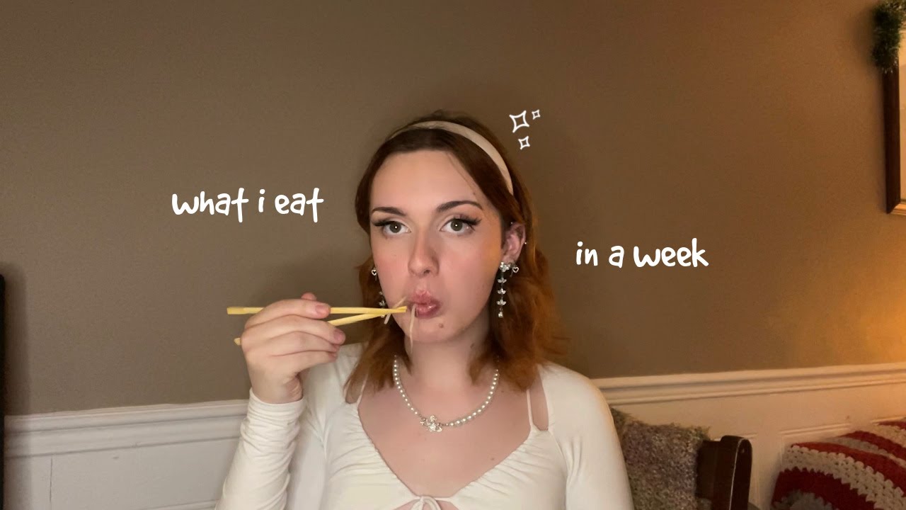 what i eat in a week as a uni student🍒 (realistic + an eventful week)
