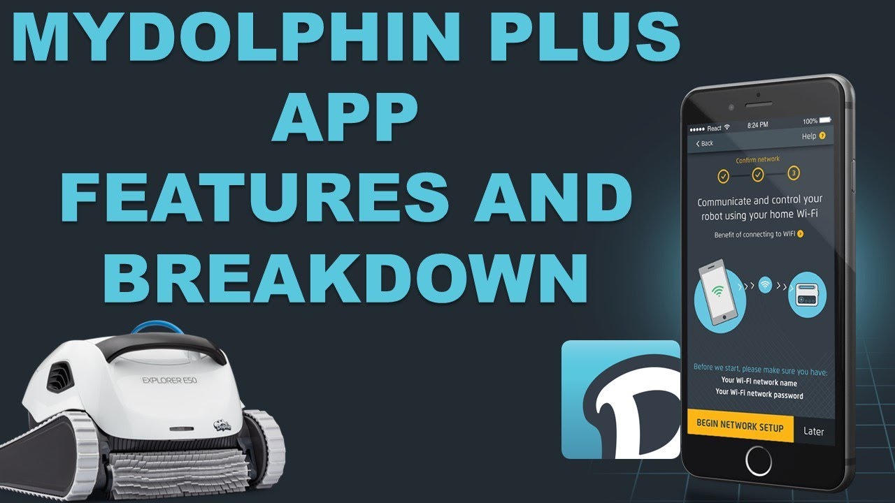 Функции приложения MyDolphin Plus для роботов-пылесосов Dolphin
