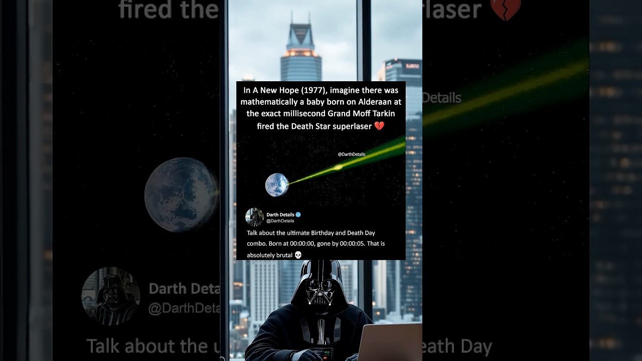 The Darkest Realization About Alderaan's Destruction #starwars
