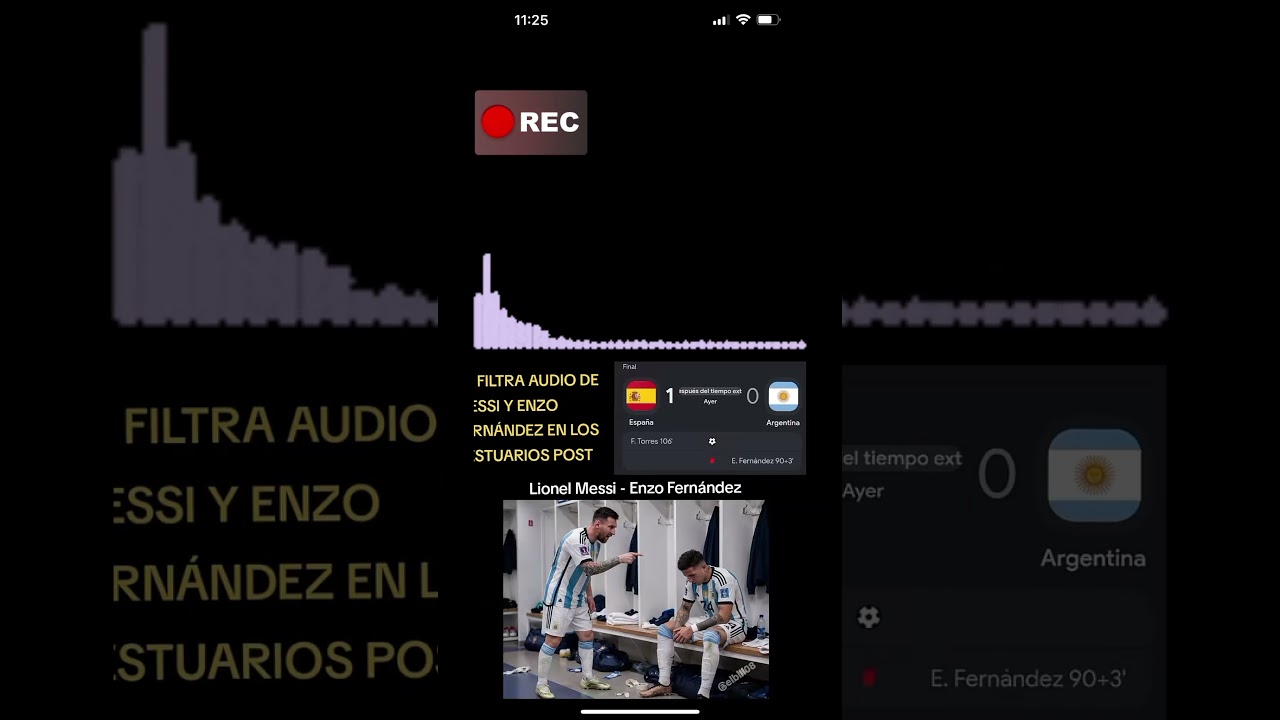 LEAKED AUDIO FROM ARGENTINA #leonelmessi #lamineyamal #worldcup #california