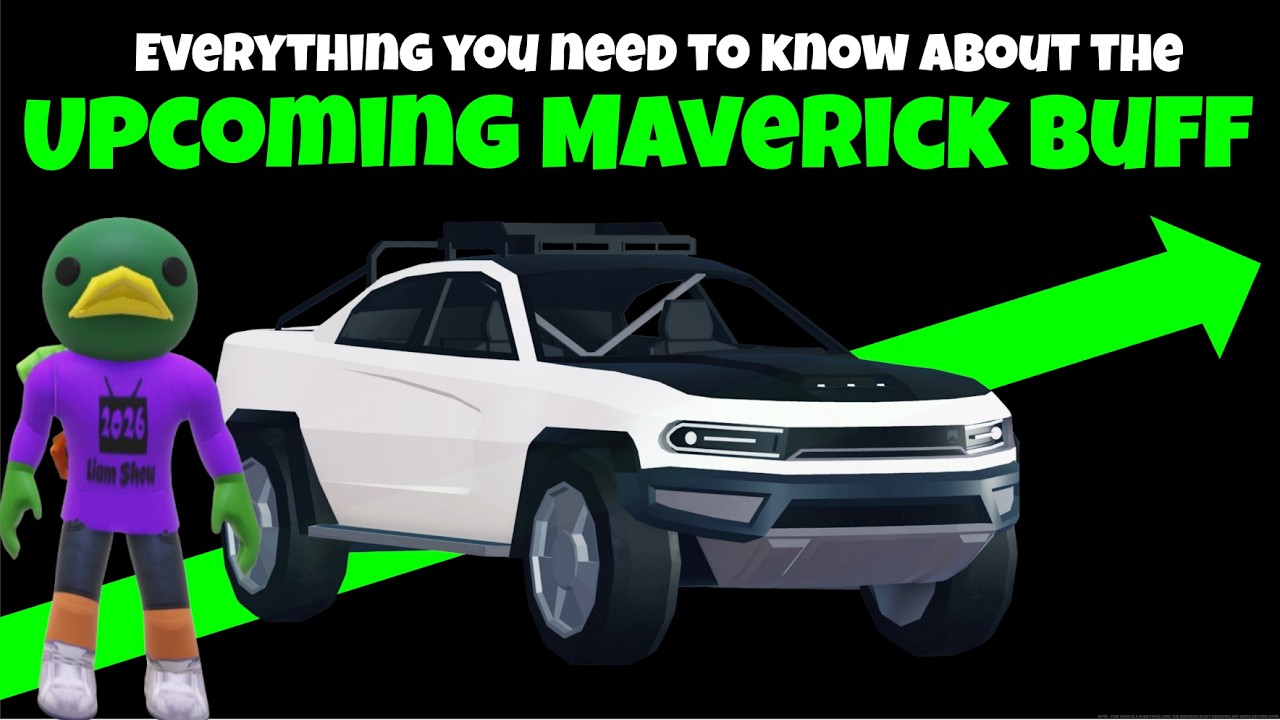 Предстоящее усиление Маверика изменит всё &mdash; Roblox Jailbreak