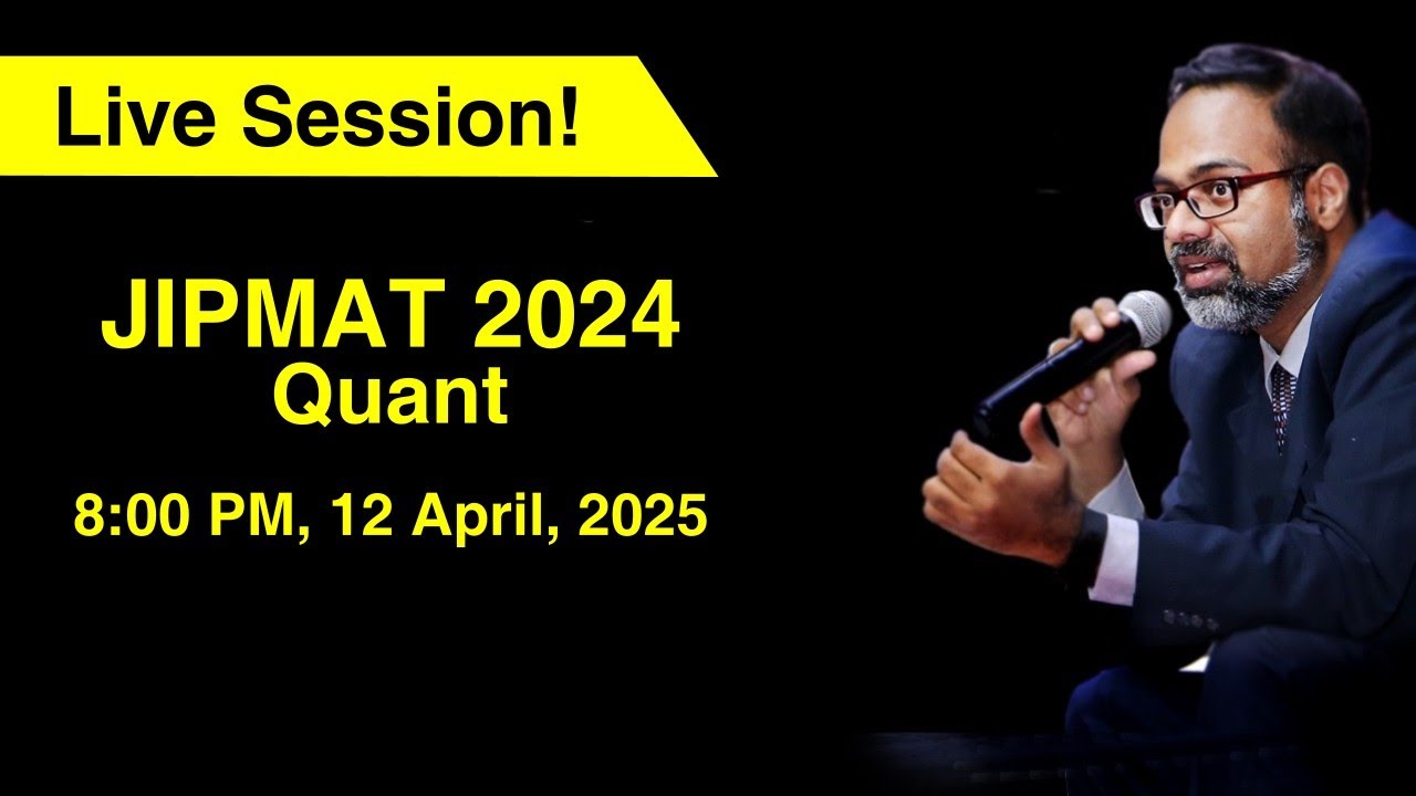🎯 Solved the 2024 JIPMAT Paper (QA) LIVE! | Complete Discussion & Strategy Insights 🎯