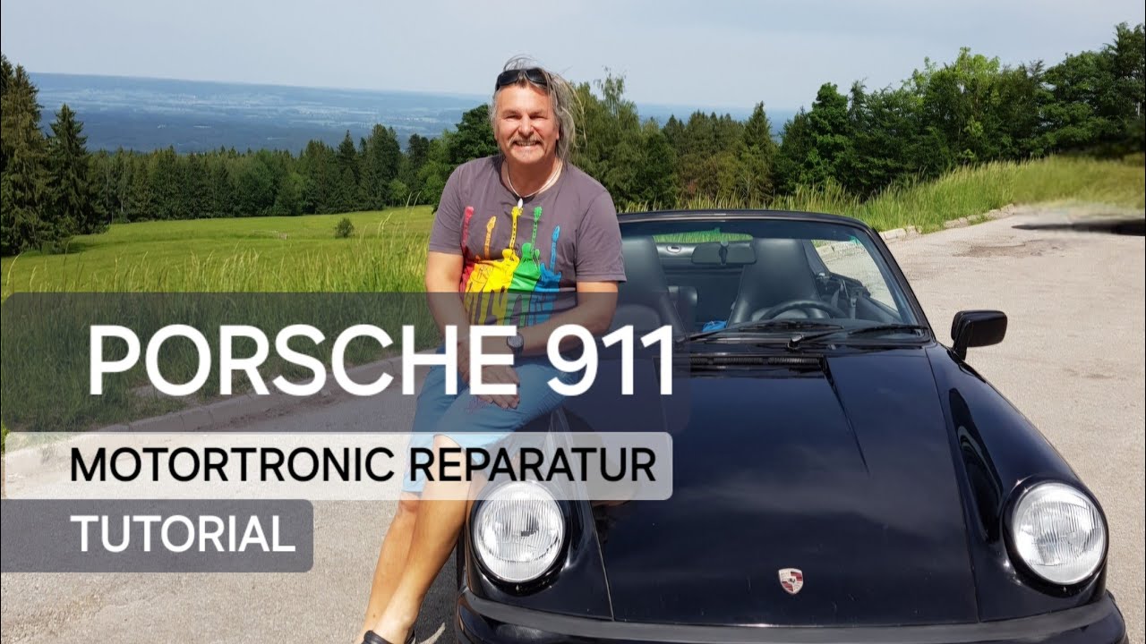 Porsche Carrera 911 3,2 Typ 930 Fehlersuche & Reparatur Motortronic Tutorial 🔧🔍