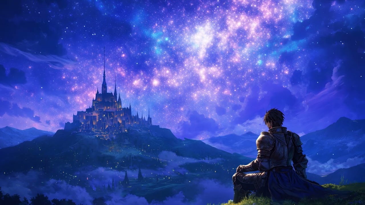 Galaxy Above the Citadel - Fantasy Medieval Music For Relax & Calm