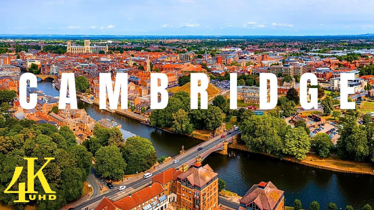 Cambridge City, England | 4K Drone Footage