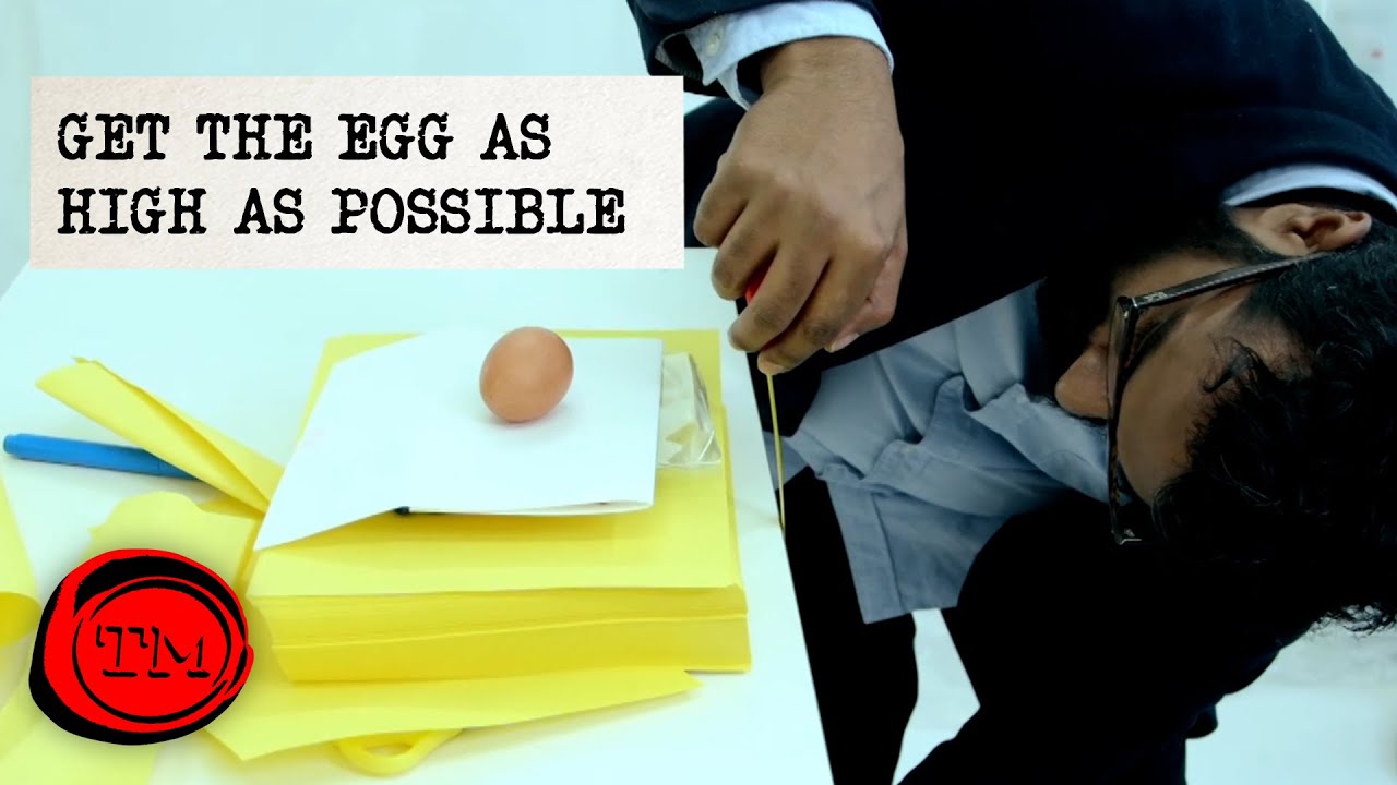 Get The Egg As High As Possible Without Breaking It | Full Task | Taskmaster