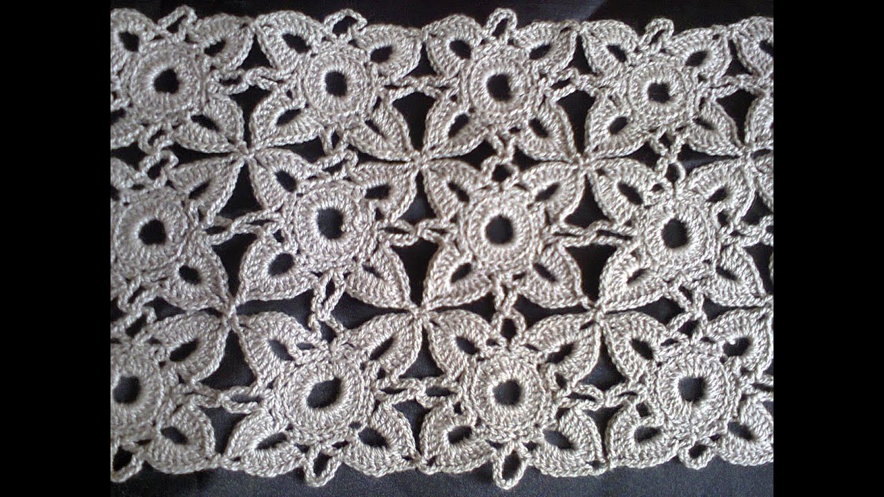 Квадратный мотив (вязание крючком) ч.1. Square motif (Crochet) Part 1