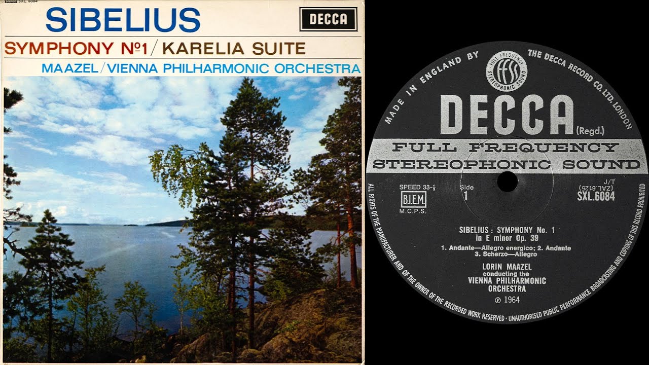 Sibelius - Symphony No.1 (Maazel) (vinyl: Goldring Ethos, Graham Slee Accession, CTC Classic 301)