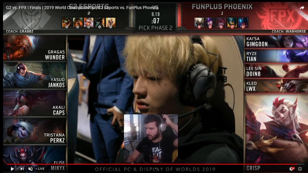 FINALS FPX vs G2 all games - YamatoCannon Reviews