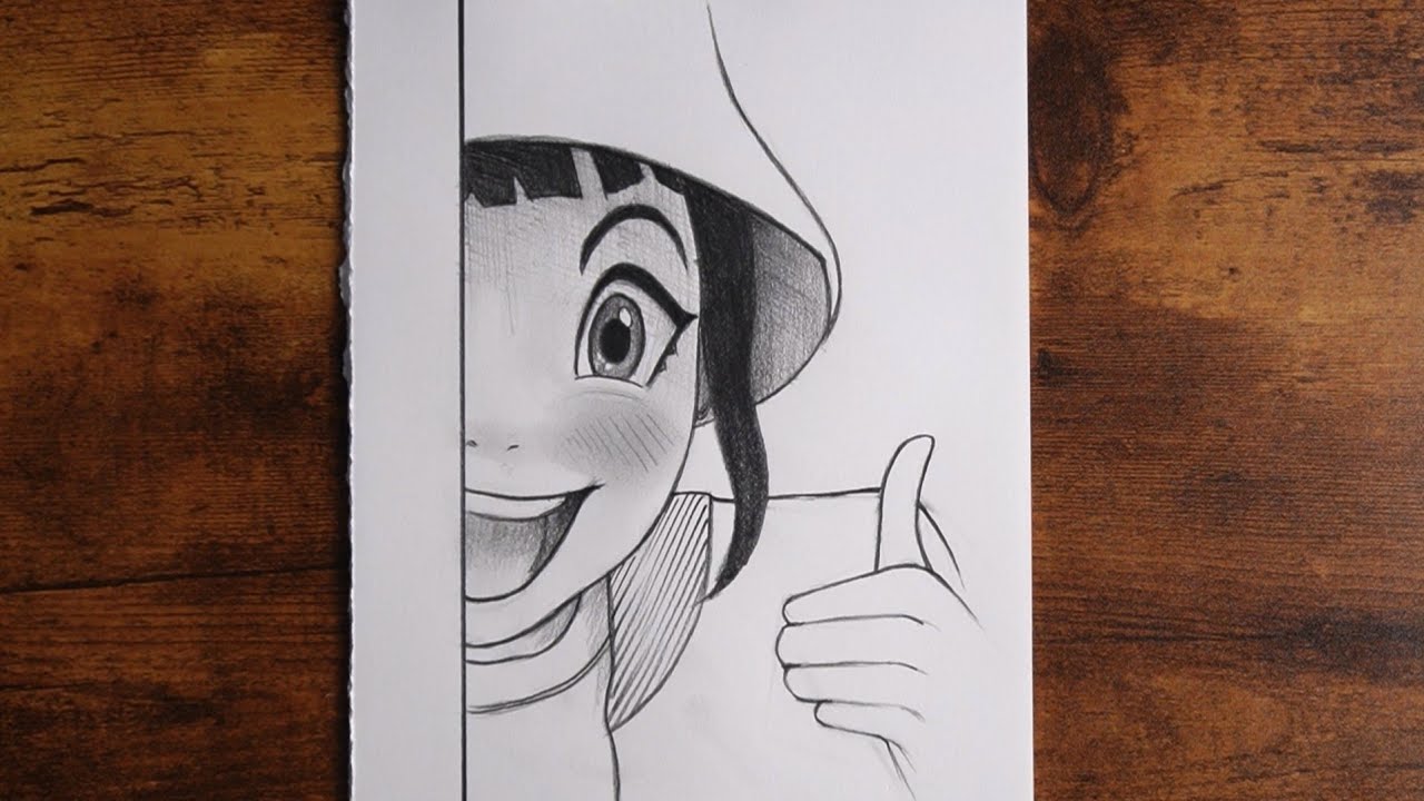 How to Draw Zoey from Kpop Demon Hunter | Easy Tutorial drawing step by step 